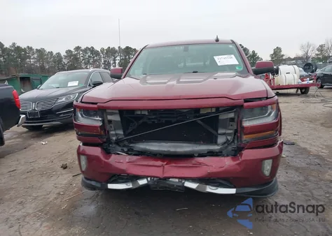 2016 Chevrolet Silverado 1500 2Lt из США, поврежденный, VIN 1GCVKREC8GZ299816